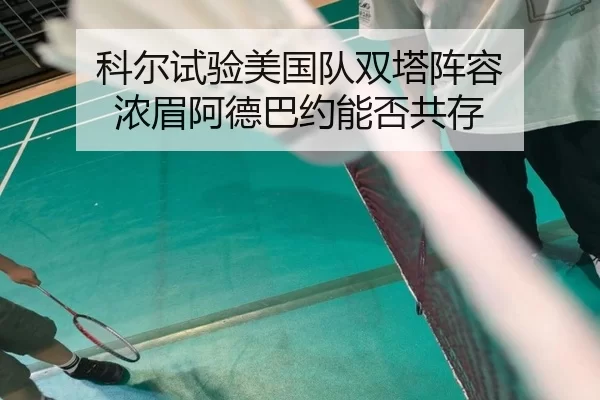 科尔试验美国队双塔阵容 浓眉阿德巴约能否共存